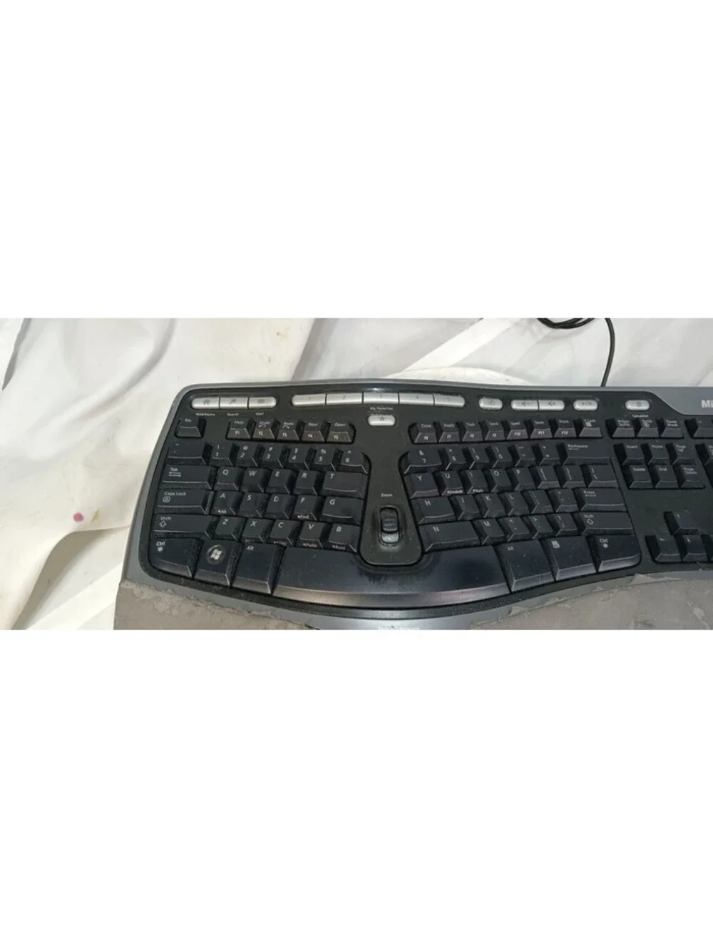 Microsoft Natural Ergonomic Keyboard 4000 KU-0462 USB Split Wired Tested